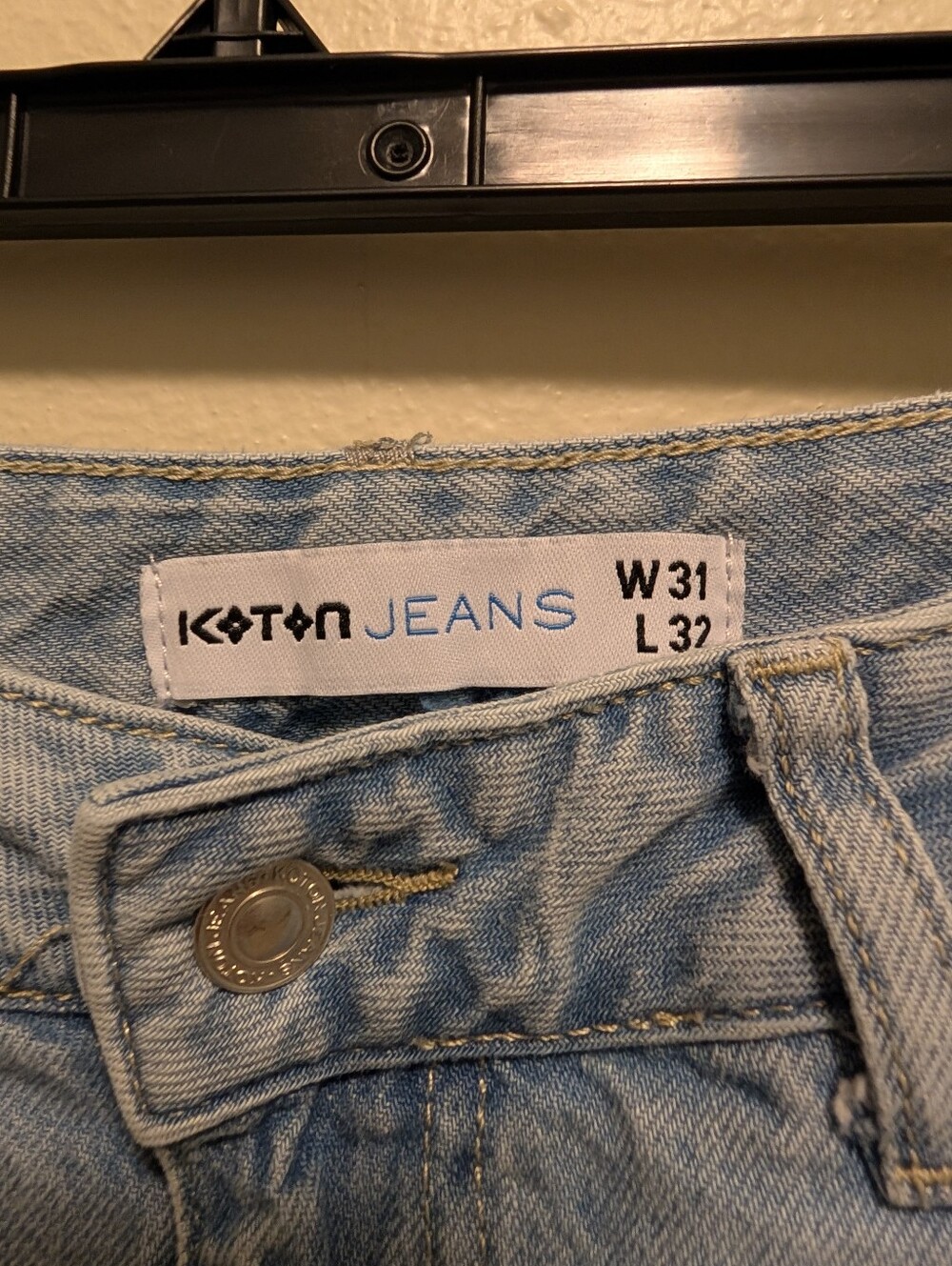 koton Light Blue Women's Wide Leg Jeans - W31 L32